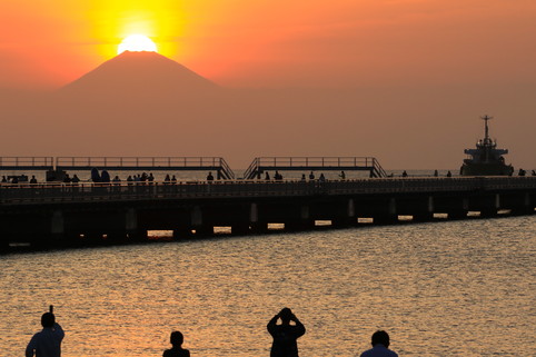 館山夕日桟橋 観光マップ 千葉県館山市