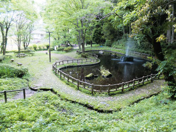 獅子ケ谷市民の森 せせらぎの小径 観光マップ 神奈川県横浜市鶴見区